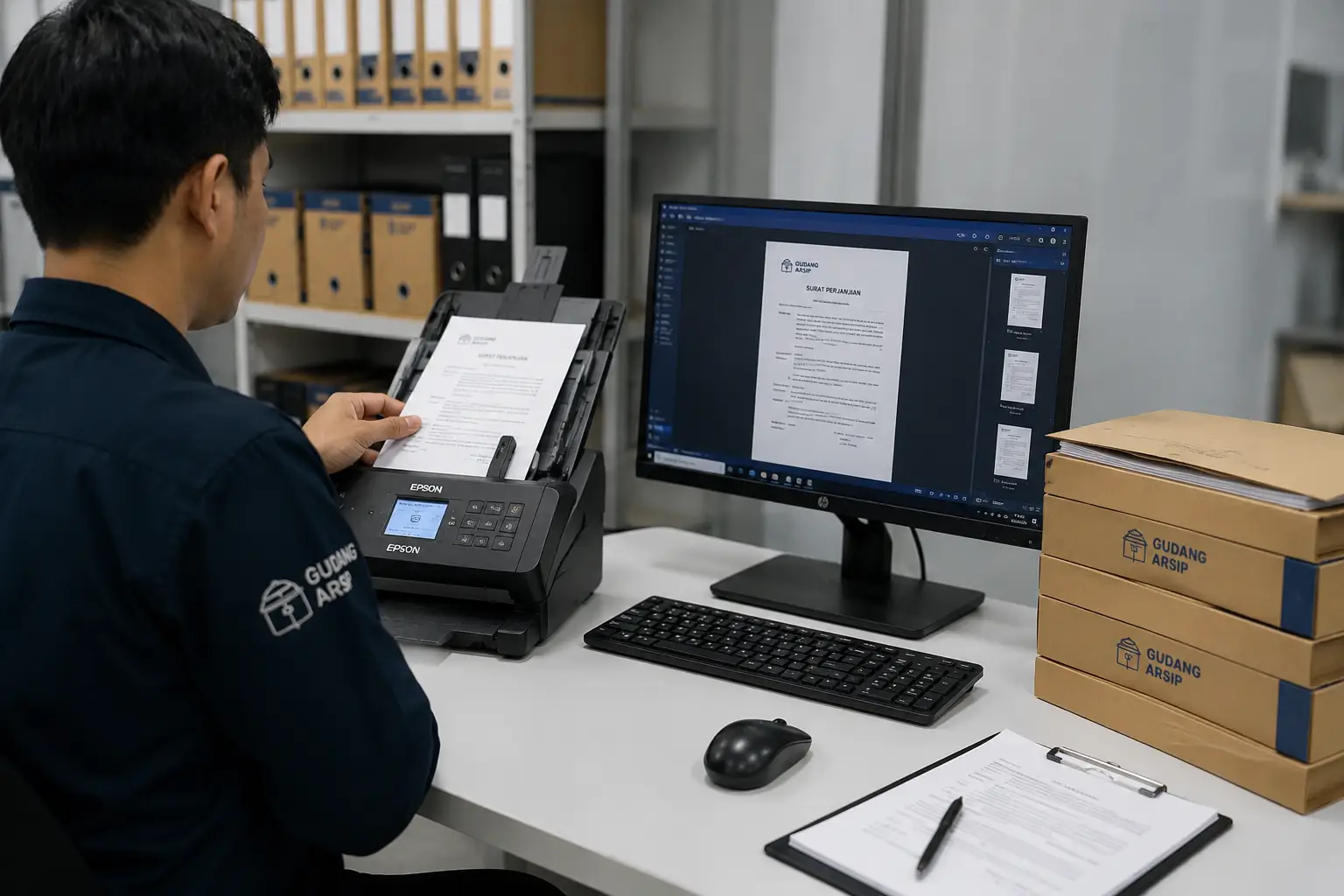 Scanner Profesional dan Digitalisasi
