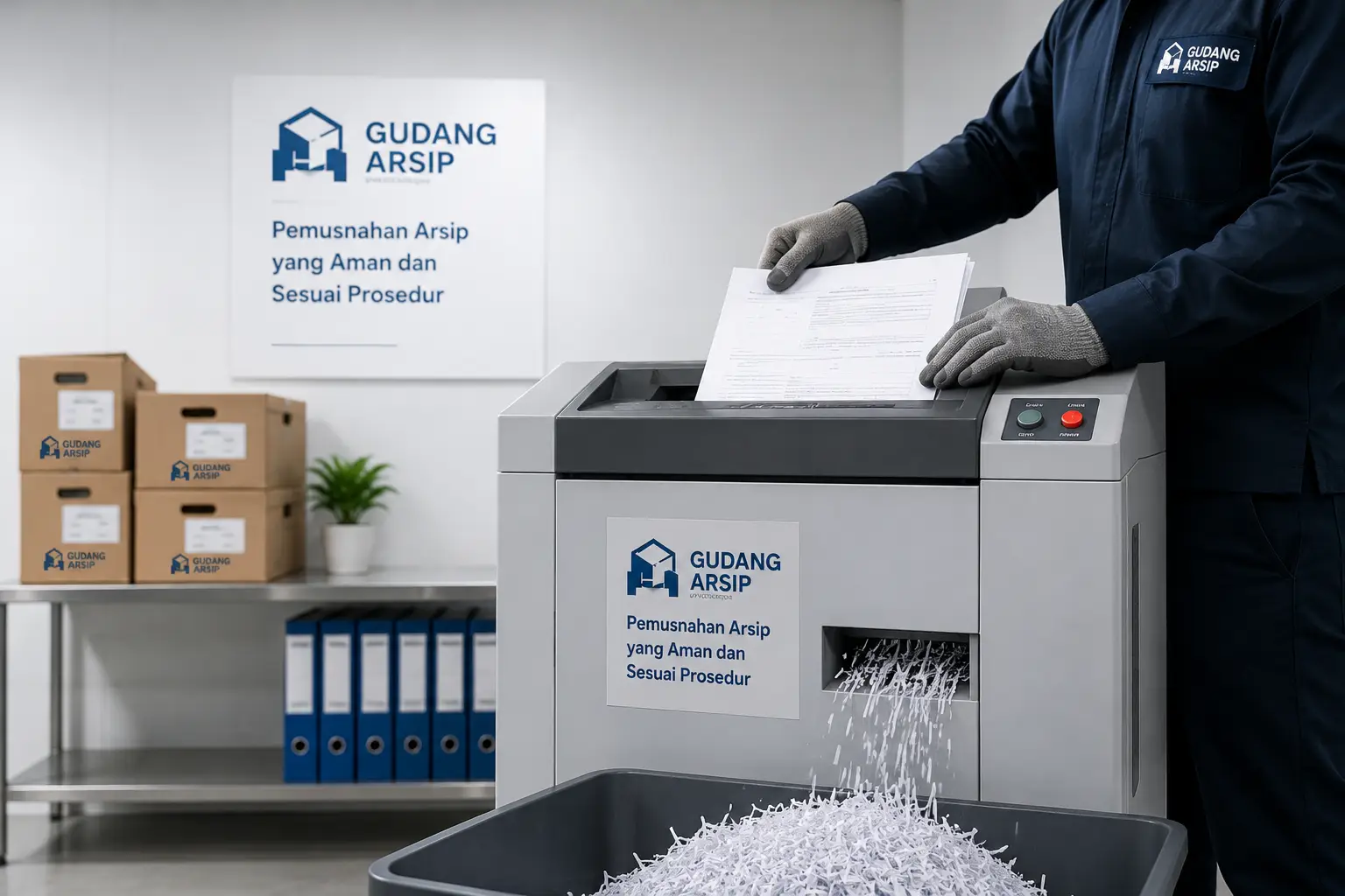 Mesin Shredder Industri dan Dokumen