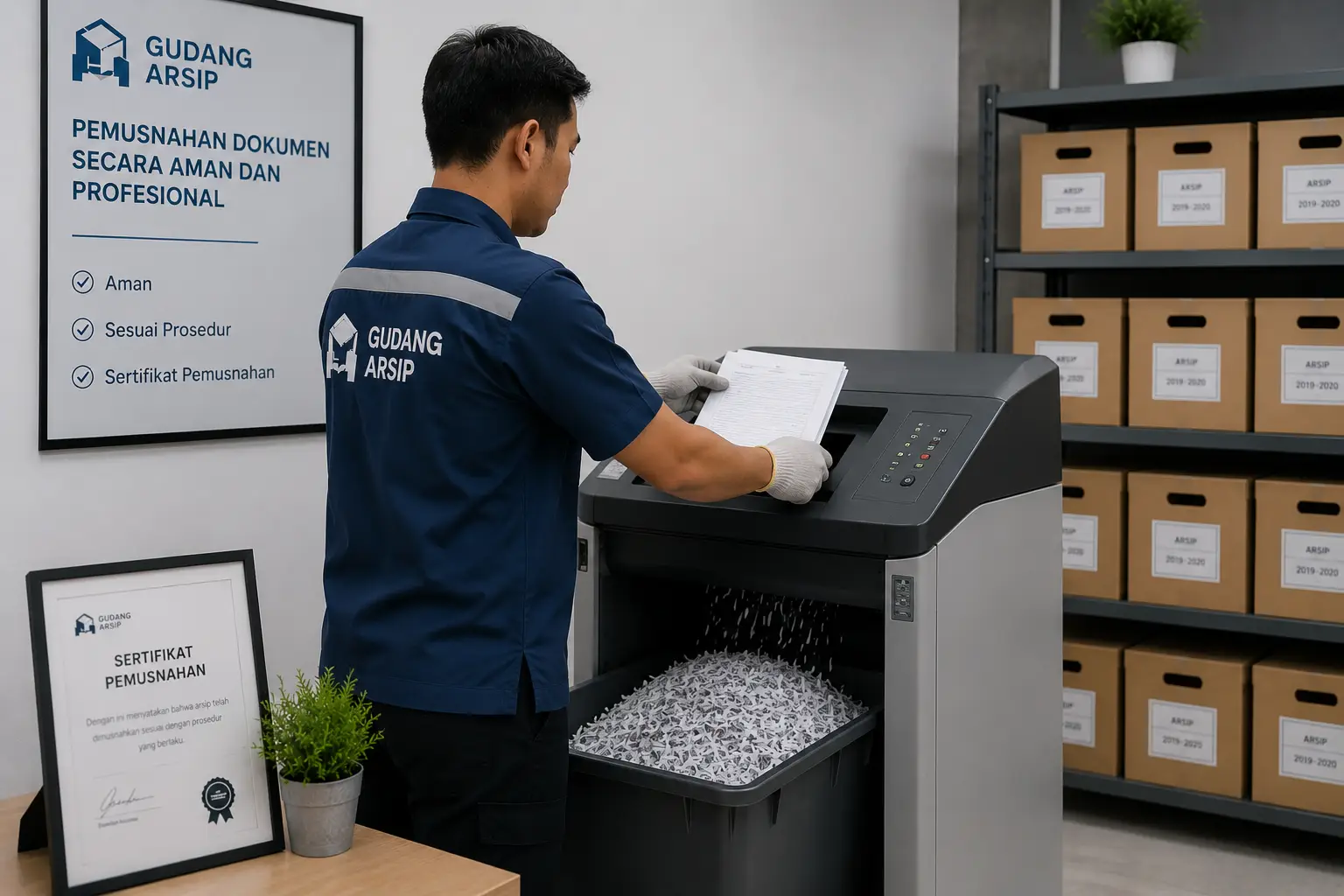 Mesin Shredder Industri