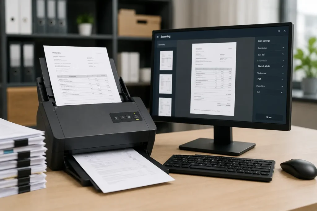 scanning dokumen
